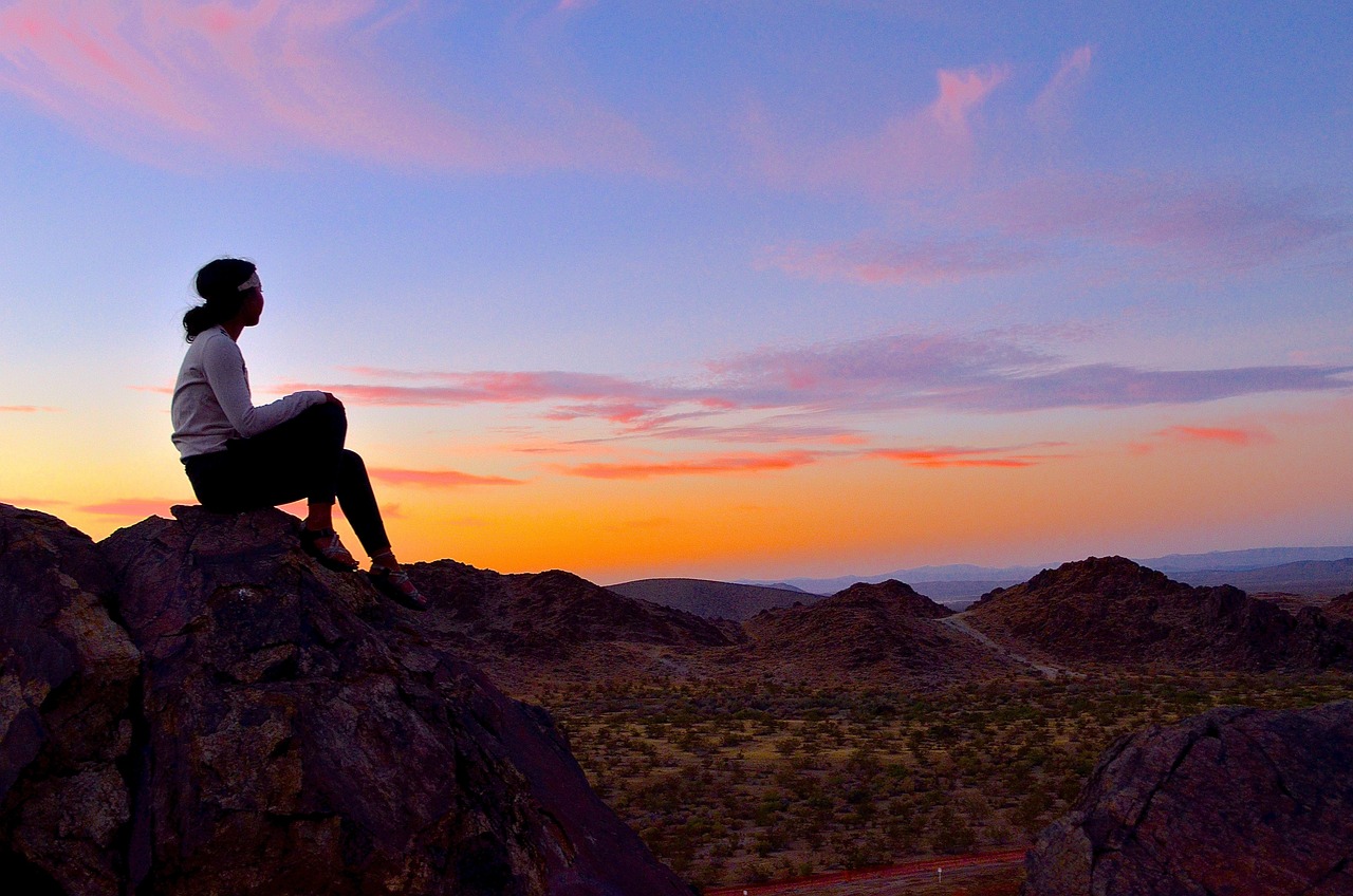 Visión Looking Sunset